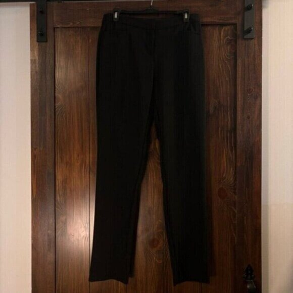 Alfani Petite Modern Straight-Leg Black Comfortable Dress Pants NWT - Picture 3 of 5